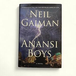 Neil Gaiman 'Anansi Boys' Hardcover Book First Edition First Printing